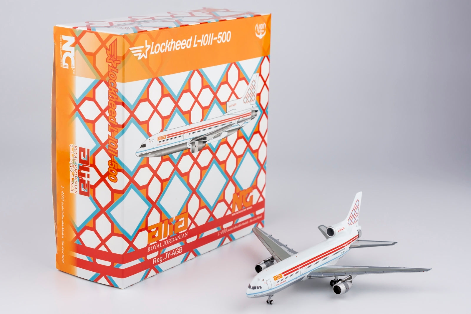 1/400 Royal Jordanian Airlines L-1011-500 JY-AGB NG35017 - cover